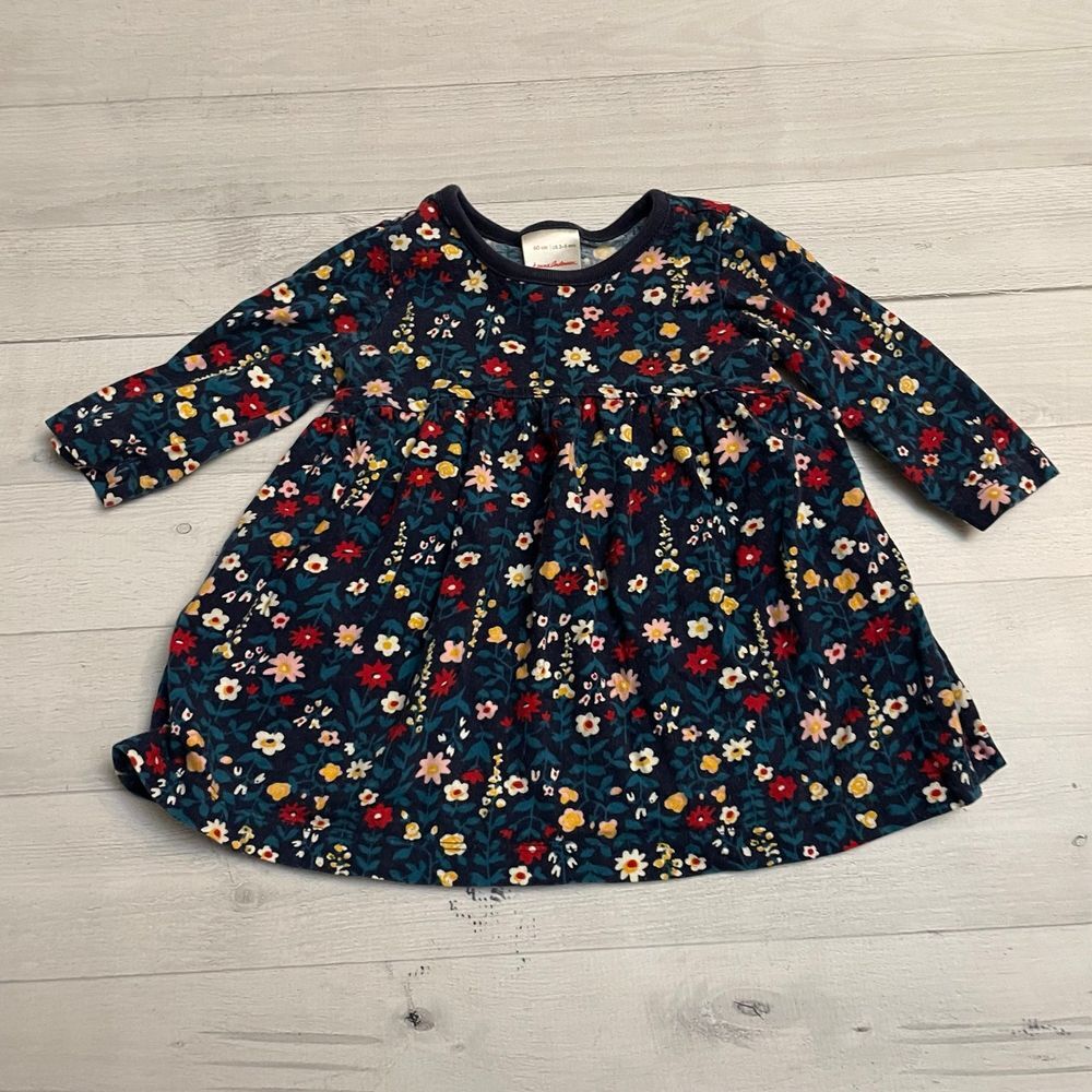 Hanna andersson floral‎ dress 3/6 months